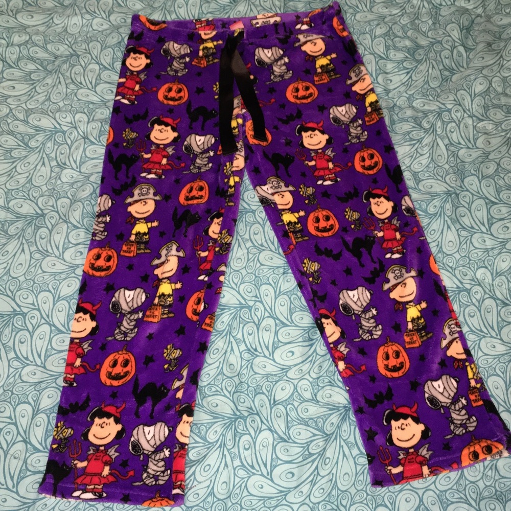 3/$25 Peanuts Plush Pajama Pants